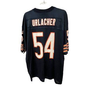 Mens Adidas Chicago Bears #54 BRIAN URLACHER Blue Jersey Adult XL Superbowl XL1